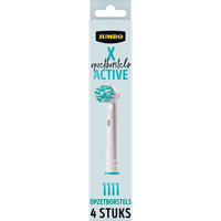 Jumbo Adult Sensitive X Active opzetborstels - 4 stuks