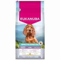 Eukanuba Special Care Sensitive Digestion Puppy met kip & kalkoen hondenbrokken - 12 kg