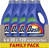 Dash Waskracht vloeibaar wasmiddel voor briljante kleuren - 120 wasbeurten