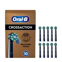 Oral-B Pro CrossAction zwarte opzetborstels - 10 stuks