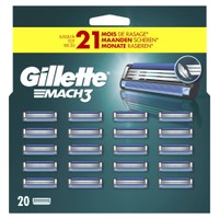 Gillette Mach3 - 20 scheermesjes