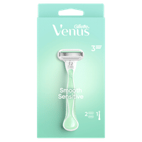 Gillette Venus Smooth Sensitive scheersysteem + 2 navulmesjes