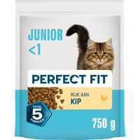 Perfect Fit Junior kip kattenbrokken - 750 gram