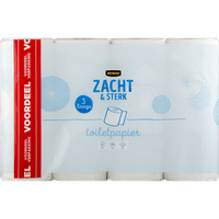 Jumbo Zacht & Sterk toiletpapier 3-laags - 24 rollen