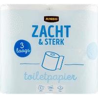 Jumbo Zacht & Sterk toiletpapier 3-laags - 4 rollen