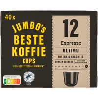 Jumbo Espresso Ultimo koffiecups - 40 stuks