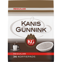 Kanis & Gunnink Regular koffiepads - 36 stuks