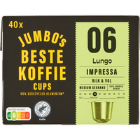 Jumbo Classic Lungo Impressa koffiecups - 40 stuks