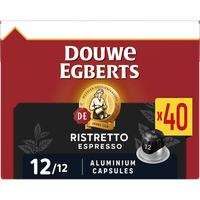 Douwe Egberts Espresso Ristretto koffiecups - 40 stuks