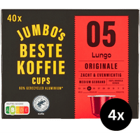 Jumbo Lungo Originale koffiecups - 160 stuks