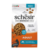 Schesir Complete Nutrition Monoproteïne vis kattenbrokken - 1,5 kg