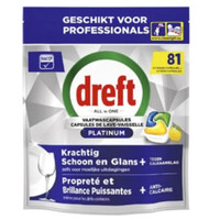 Dreft Pro Platinum Lemon - 243 vaatwastabletten