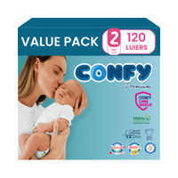 Confy luiers maat 2 - 120 stuks
