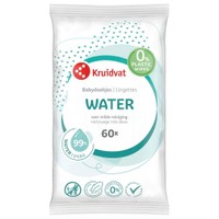 Kruidvat Water Plasticvrije babydoekjes - 60 stuks