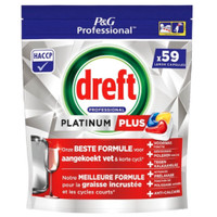 Dreft Platinum Plus Lemon All in One - 236 vaatwastabletten