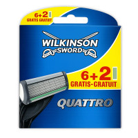 Wilkinson Quattro - 8 scheermesjes