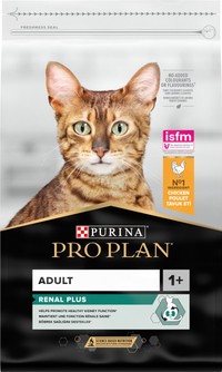 Purina Pro Plan Adult Renal Plus kattenbrokken met kip - 10 kg