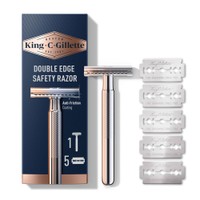 King C. Gillette Double Edge - 5 scheermesjes