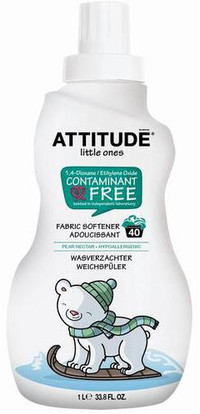Attitude Little Ones Baby Peer Nectar ecologische wasverzachter - 40 wasbeurten