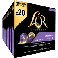 L'OR Espresso Lungo Profondo Nespresso cups - 200 stuks