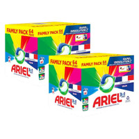 Ariel 3 in 1 bonte wascapsules - 128 wasbeurten