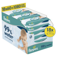 Pampers 99% Water babydoekjes - 1080 stuks