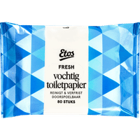 Etos Fresh vochtig toiletpapier - 80 vellen