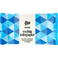 Etos Fresh Mini vochtig toiletpapier - 10 vellen