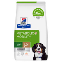 Hill's Prescription Diet Metabolic Mobility J/D Weight hondenbrokken met kip - 24 kg