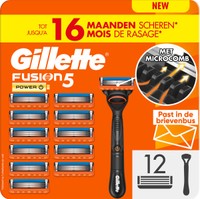Gillette Fusion Power scheersysteem + 12 mesjes