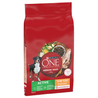 Purina One Medium/Maxi Active kip hondenbrokken voor volwassen honden - 7 kg