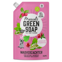Marcel's Green Soap Patchouli & Cranberry navulling voor wasverzachter - 30 wasbeurten