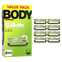 Gillette Labs Body+ Intimate - 8 scheermesjes