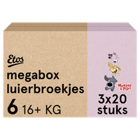 Etos Woezel & Pip luierbroekjes maat 6 - 60 stuks
