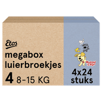 Etos Woezel & Pip luierbroekjes maat 4 - 96 stuks