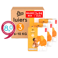Etos luiers maat 3 - 282 stuks