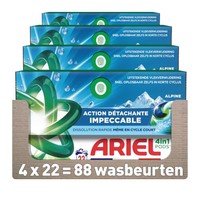 Ariel 4 in 1 Alpine wascapsules - 88 wasbeurten
