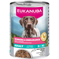 Eukanuba Special Care Working & Endurance volwassen natvoer voor honden - 400 gram