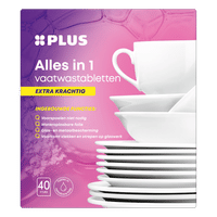 PLUS All in One - 40 vaatwastabletten