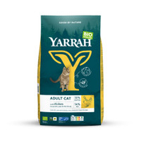 Yarrah Biologisch Volwassen kip kattenbrokken - 9,6 kg