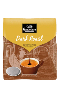 Caffé Gondoliere Donker gebrande espresso-koffiepads - 36 stuks