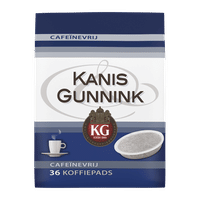 Kanis & Gunnink cafeïnevrije koffiepads - 36 stuks