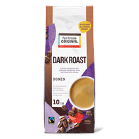 Fairtrade Original donker gebrande koffiebonen - 500 gram