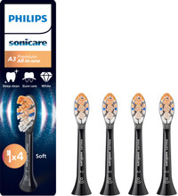 Philips Sonicare Premium All-in-One HX9094/88 Zwarte opzetborstels - 4 stuks