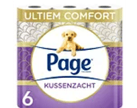 Page Kussenzacht toiletpapier 3-laags - 6 rollen