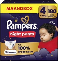 Pampers Baby Dry Night Pants luierbroekjes maat 4 - 180 stuks