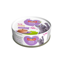 Smolke Soft Paté eend natvoer voor katten - 80 gram