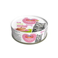 Smolke Soft Paté kalkoen natvoer voor volwassen katten - 80 gram