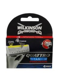 Wilkinson Quattro Titanium Precision - 4 scheermesjes