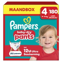 Pampers Baby Dry Pants luierbroekjes maat 4 - 180 stuks
